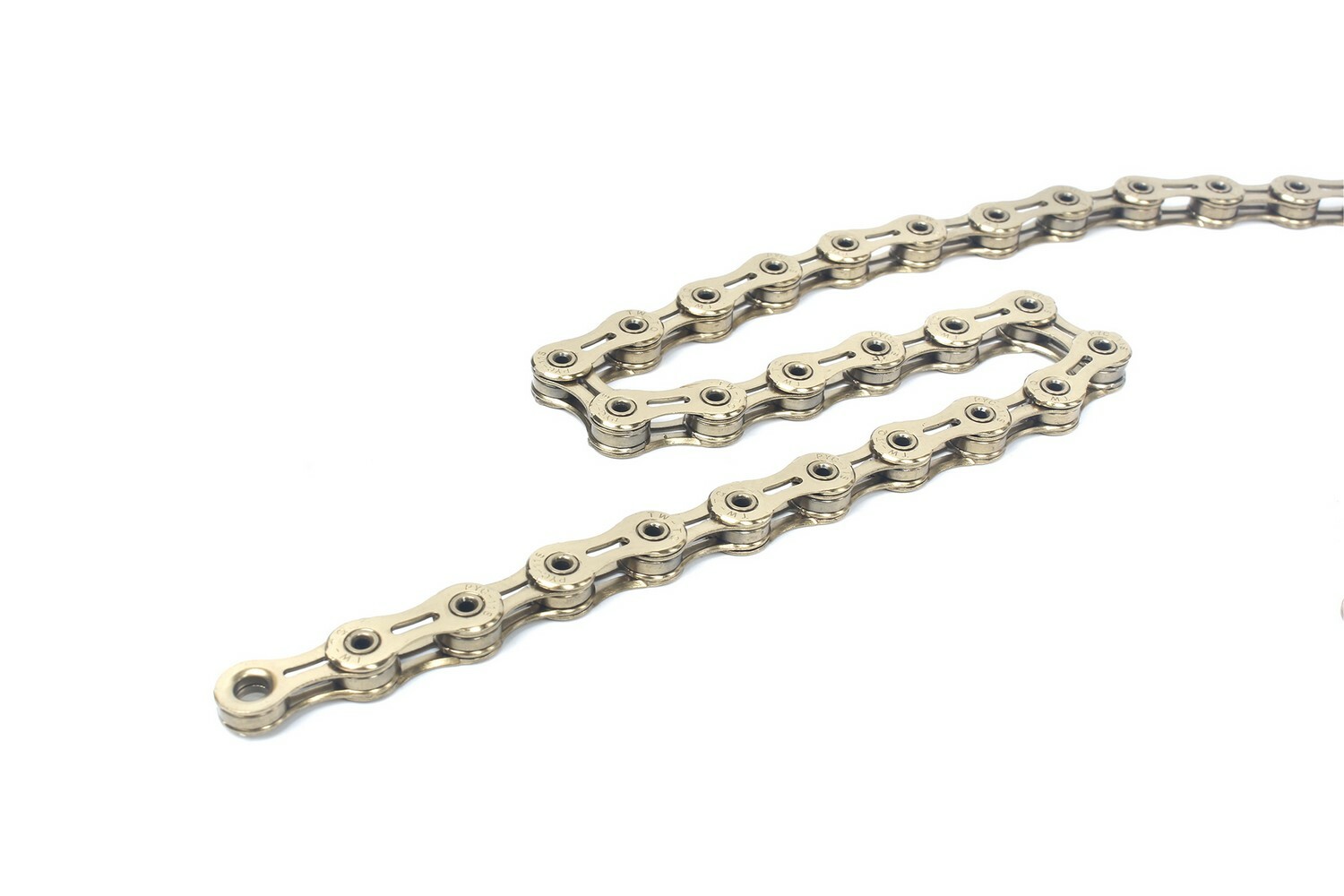 SwishTi Road MTB Cyclocross Bicycle 11-Speed Bike Chains Ultralight Gold color