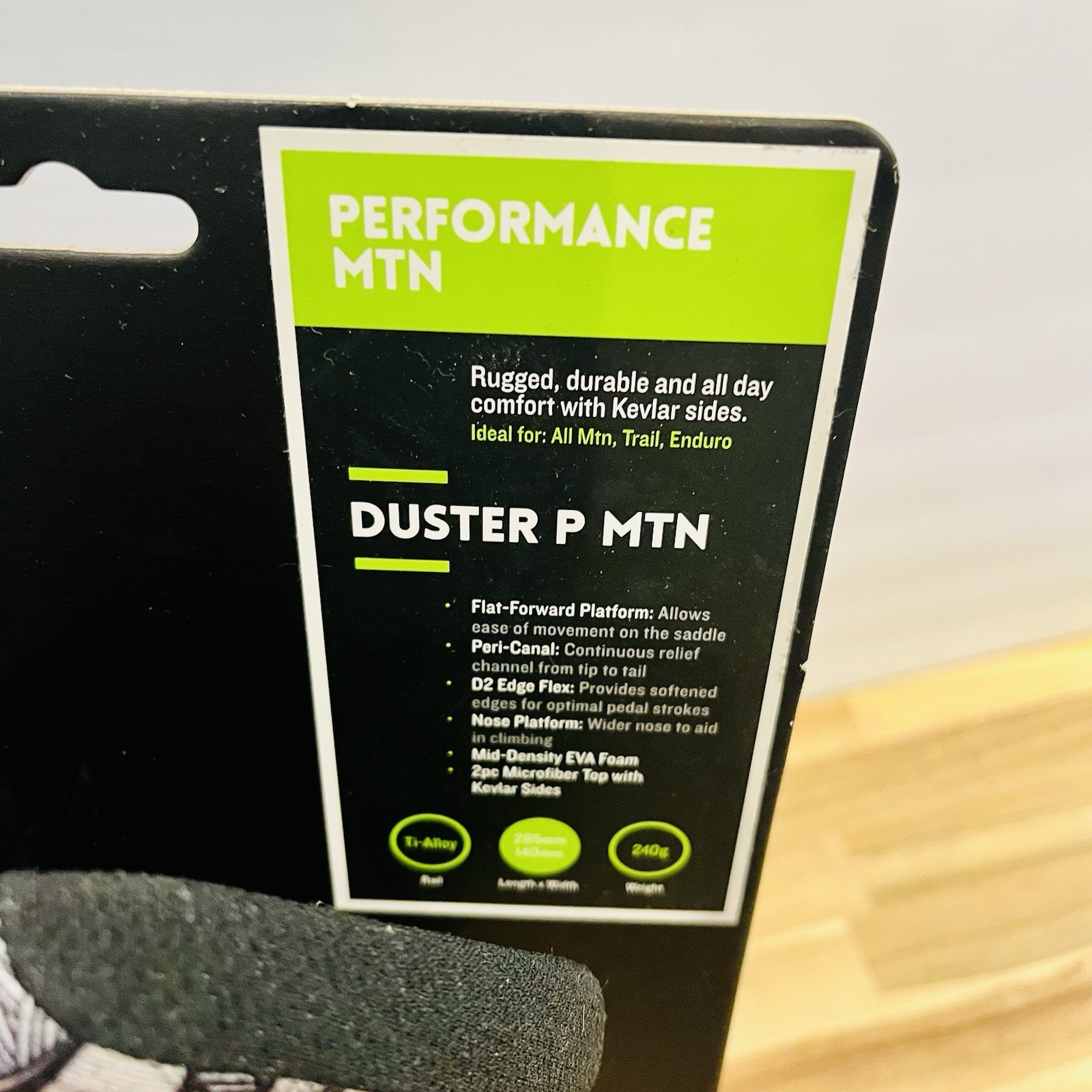 SDG Duster P MTN «Chepi» Limited Edition Saddle Ti-Alloy Rails 285mm x 140mm NEW