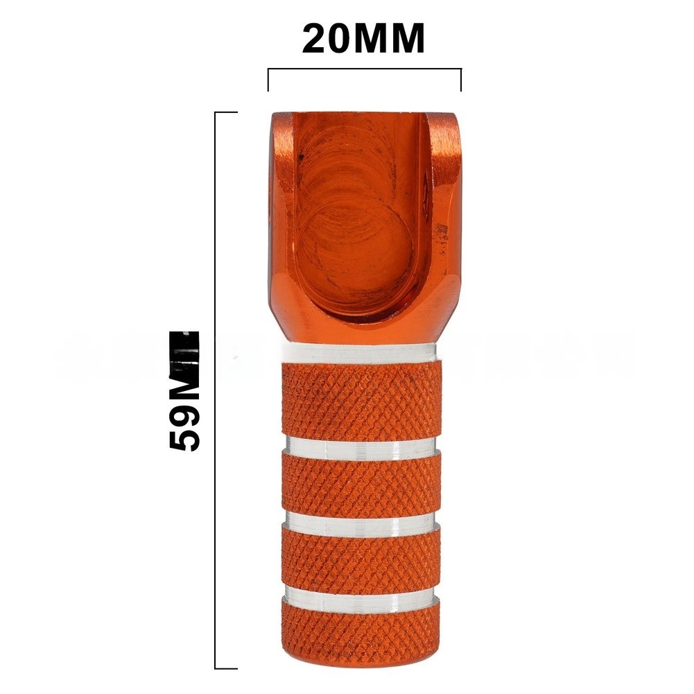 Aluminum CNC For Shift Lever Gear Tip for For EXC For SX For XCF 5.9x2cm