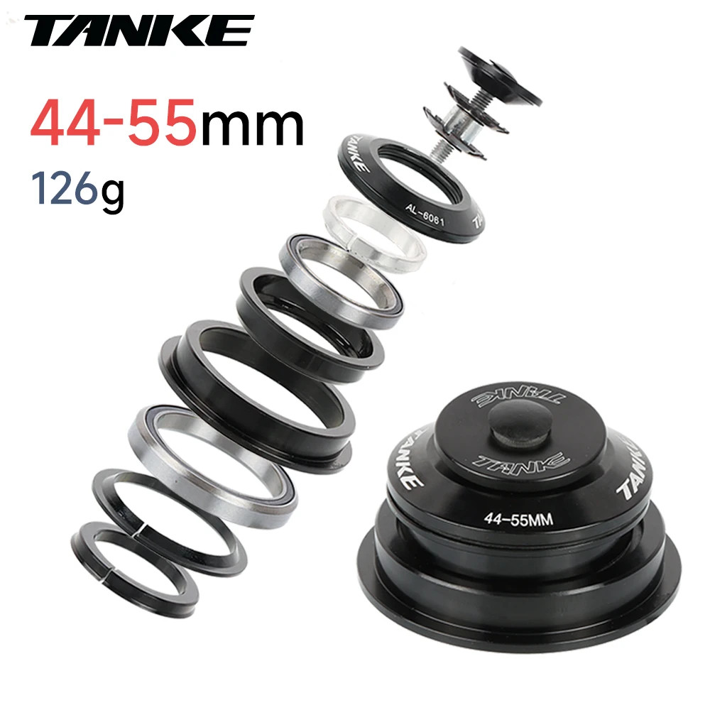 -MTB Mountain Bike Bowl Group, Aluminum Alloy Headset,Tapered Straight Fork Bear