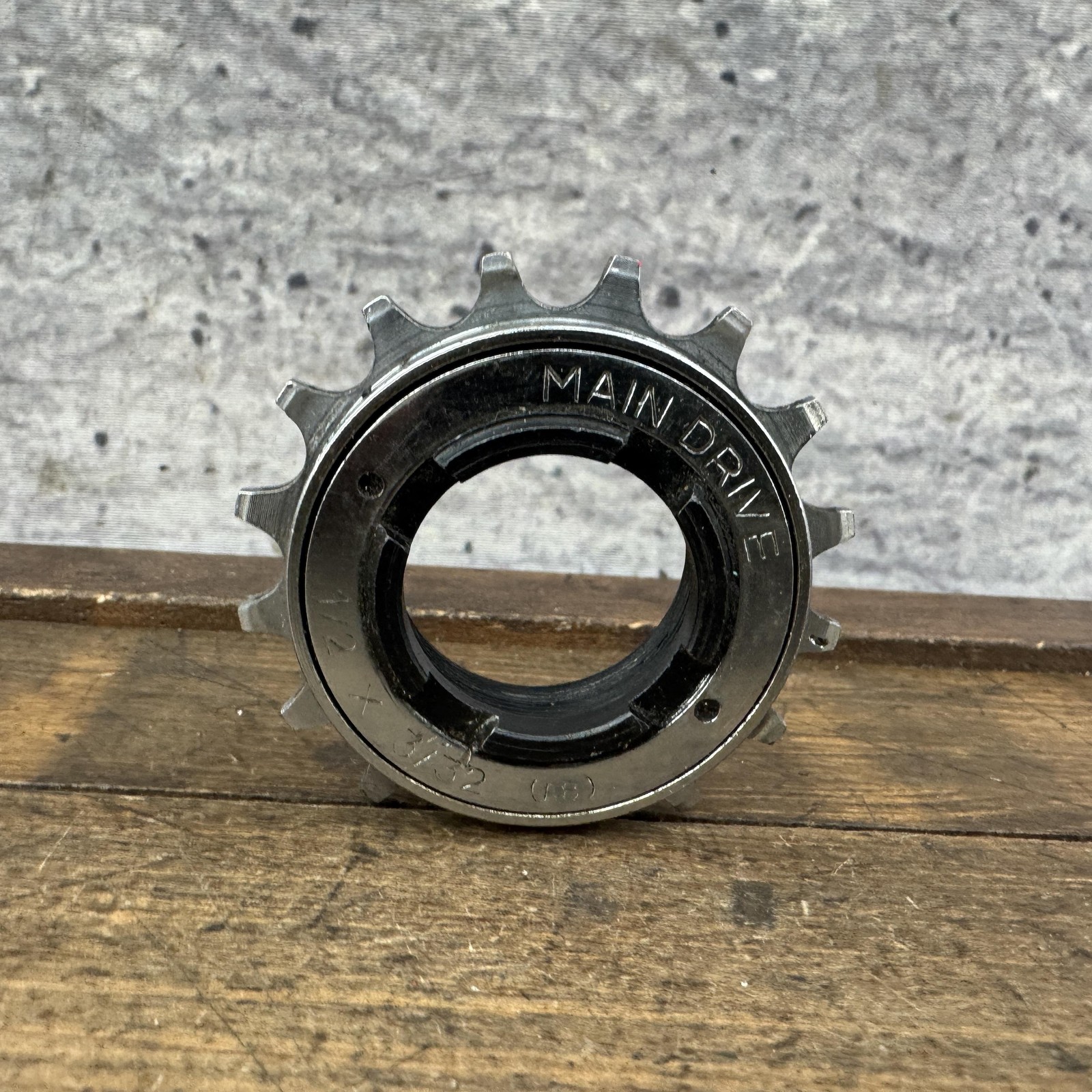 Vintage Main Drive Freewheel 16T 1/2 X 3/32 1998 Steel BMX Single Speed Cog