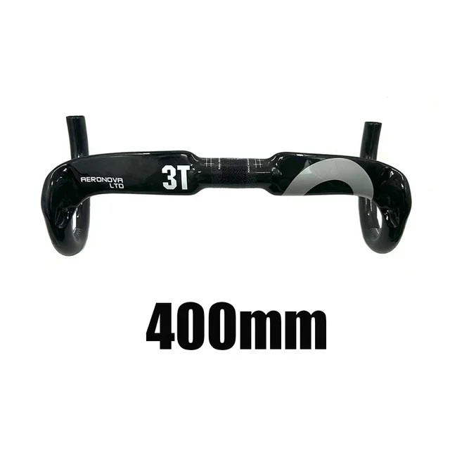 Carbon Road Bike Handlebar 31.8mm Top Carbon Aero Bar Width 380/400/420/440mm