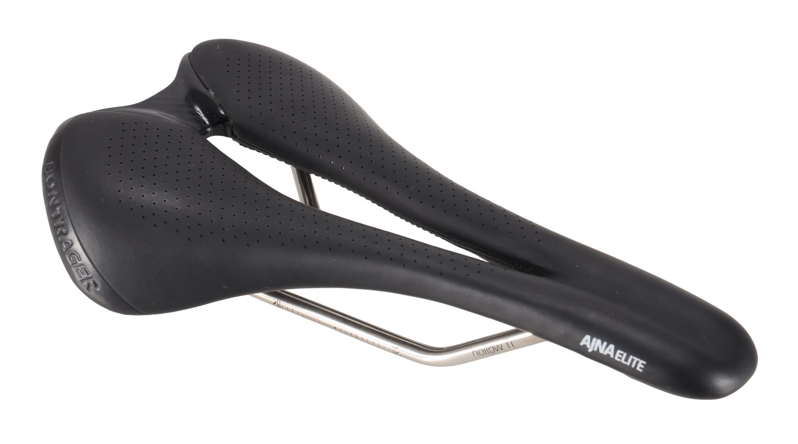Bontrager AJNA Elite Women Road Bike Saddle 154mm 7 x 7mm Ti Rail BLACK Gravel