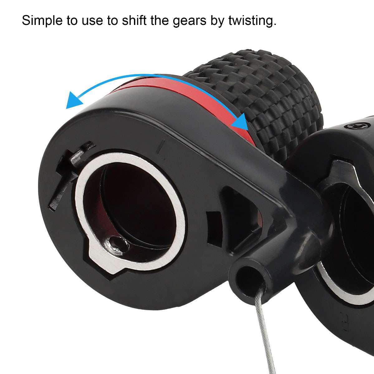 Bicycle Shift Levers Handle Bike Twist Grip Gear Cycle Speed Handlebar Shifter