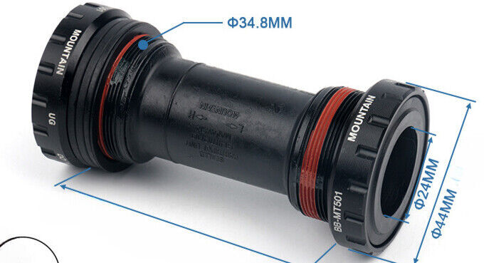 Shimano Deore Bottom Bracket Threaded press-in mountain 68/73mm MT500 BB-MT500