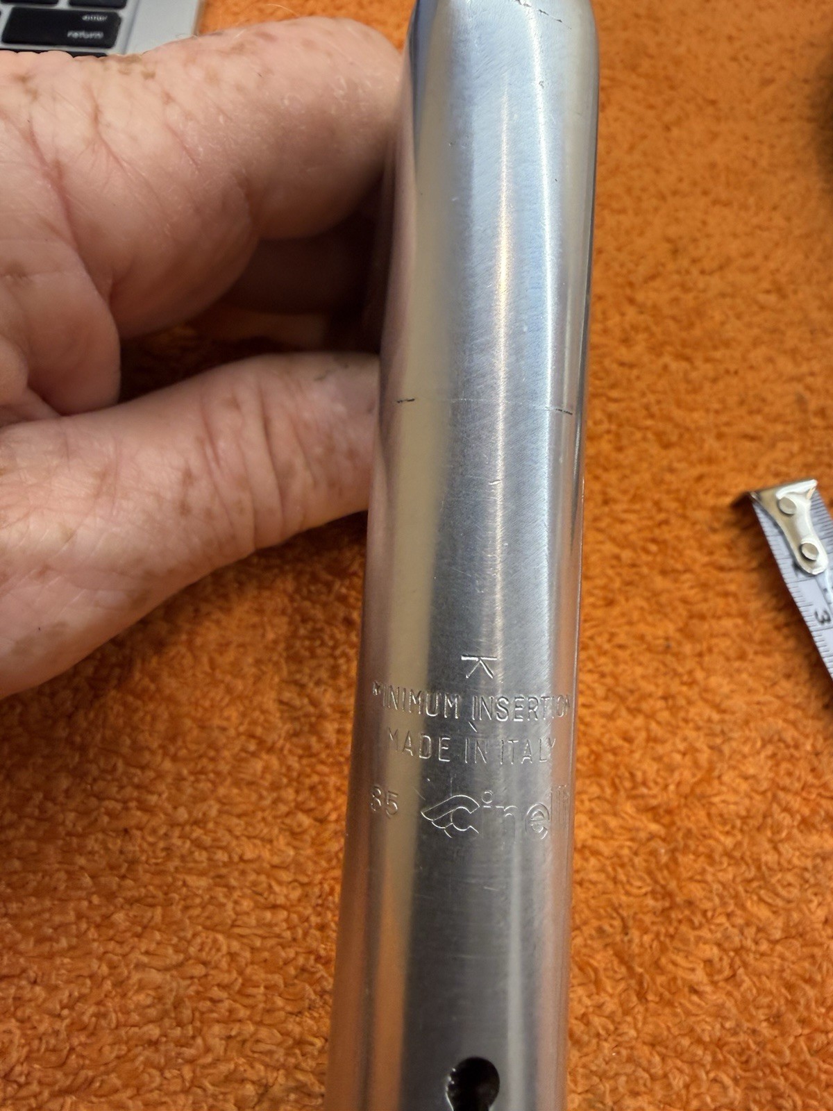 Cinelli 1A Aluminum Quill Stem Silver 1 in Steerer 26 mm Clamp 85 mm