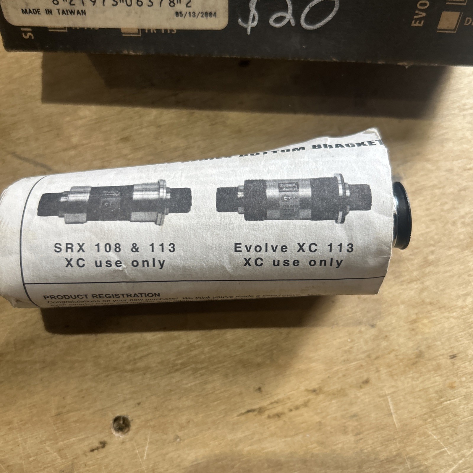Raceface isis Bottom Bracket 68/73mm 108mm