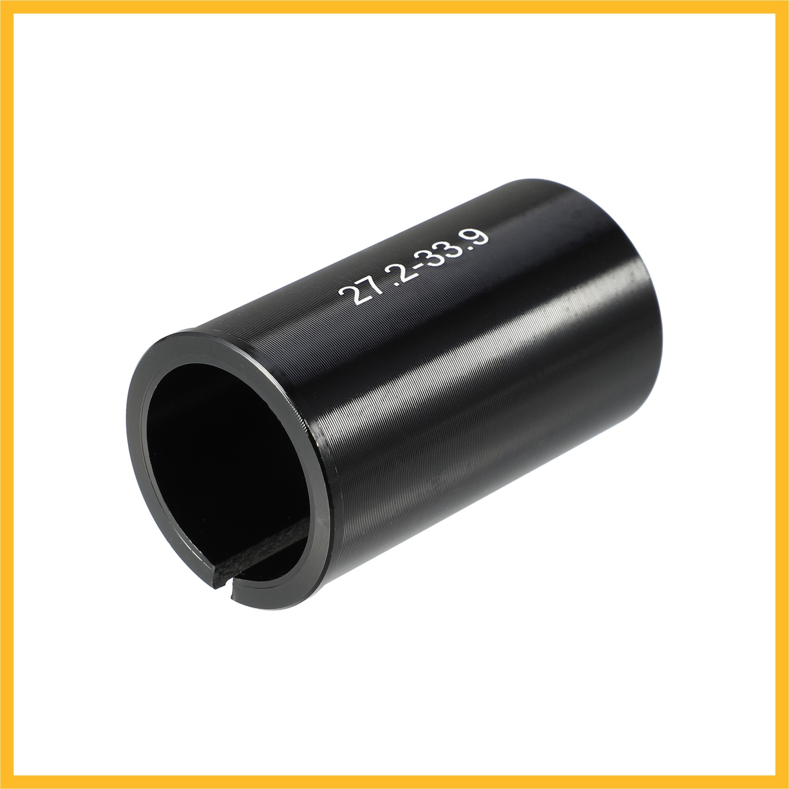 2 Pcs 27.2mm to 33.9mm Bicycle Seat Post Tube Adapter Reducing Sleeve