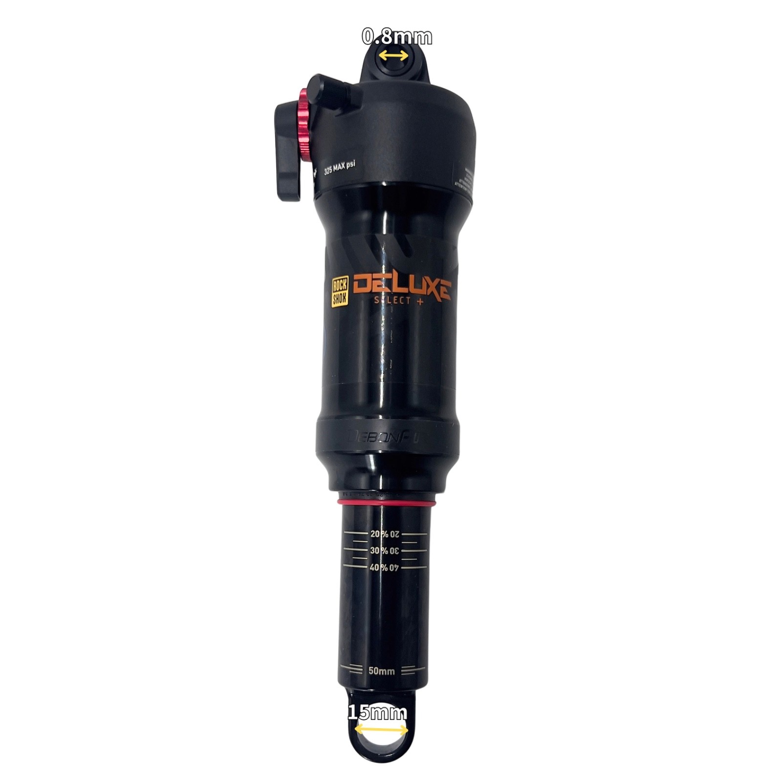 ROCKSHOX Deluxe Select+ RT Rear Shock 210x50mm for Trail/All-Mountain MTB