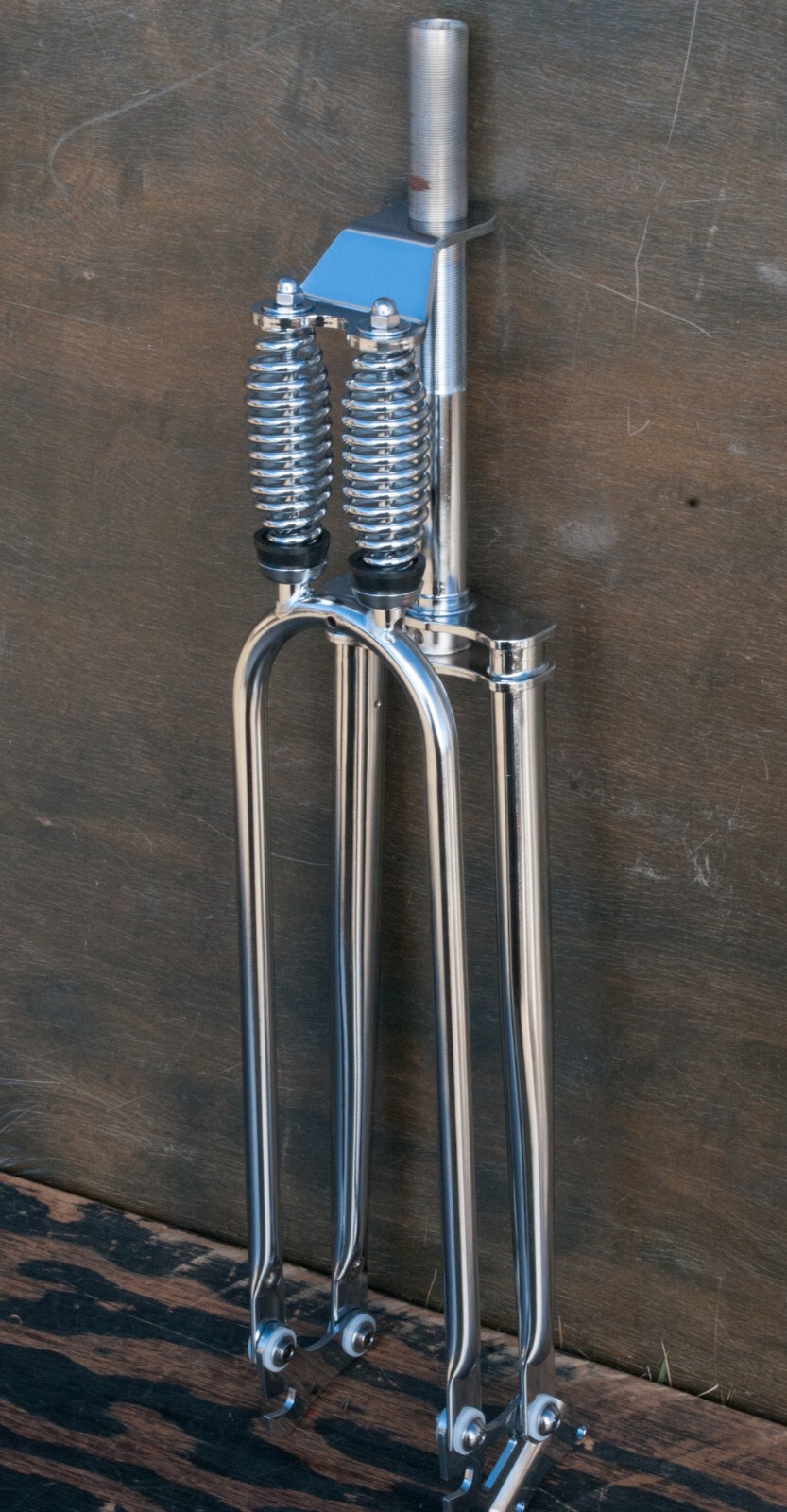 26″ Monark Bicycle Chrome DUAL SPRINGER FORK RatRod Chopper Vintage Cruiser Bike