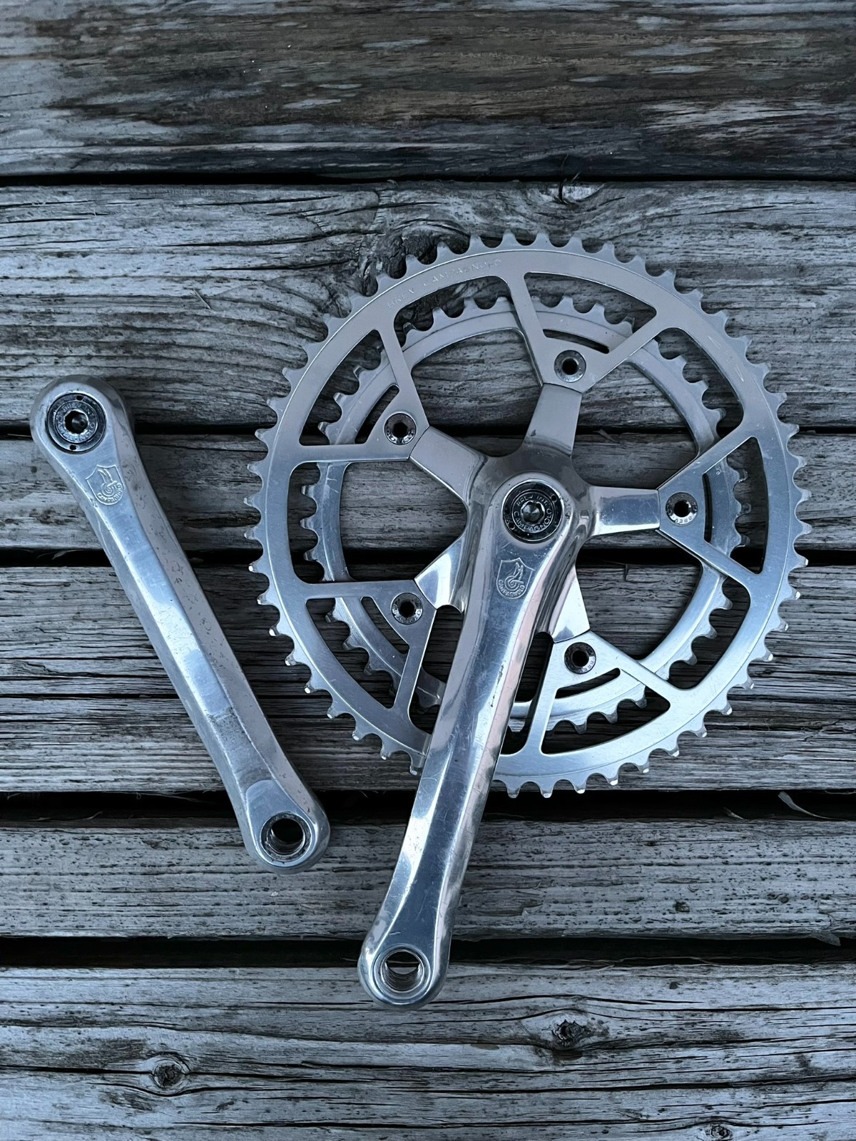 Campagnolo Victory 170mm 52/42 Crankset Crankset Vintage Aluminium