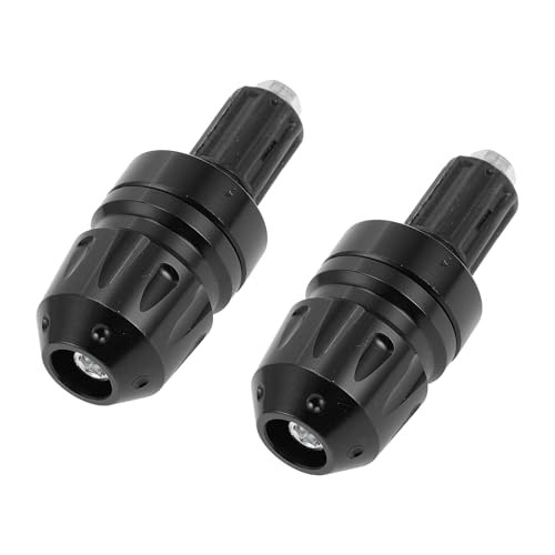 2pcs Motorcycle Bar Ends Plug Universal Handlebar Bar End Caps Aluminum Alloy