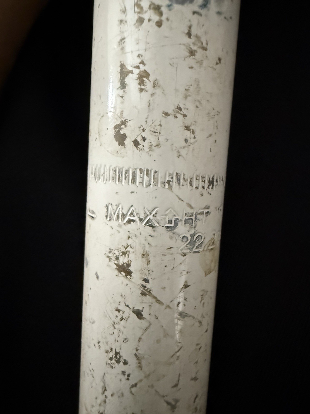 Stamped Hisn Lung BMX braced seatpost 22.2mm x 15in Universal fit MPN 22.2 x 15”