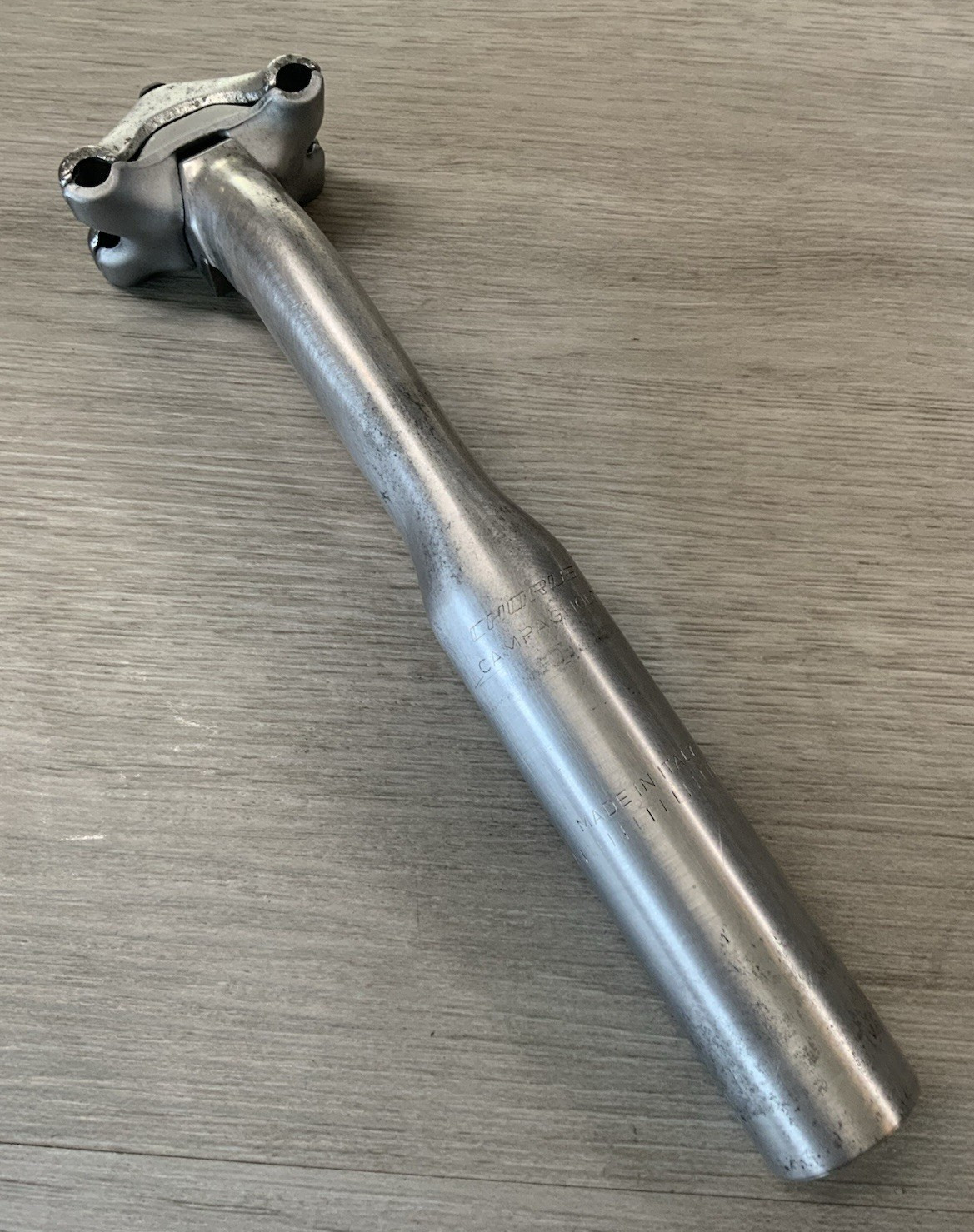 CAMPAGNOLO CHORUS AERO SEAT POST 27.2 MM x 210 MM TOTAL LENGTH 246 GRAMS