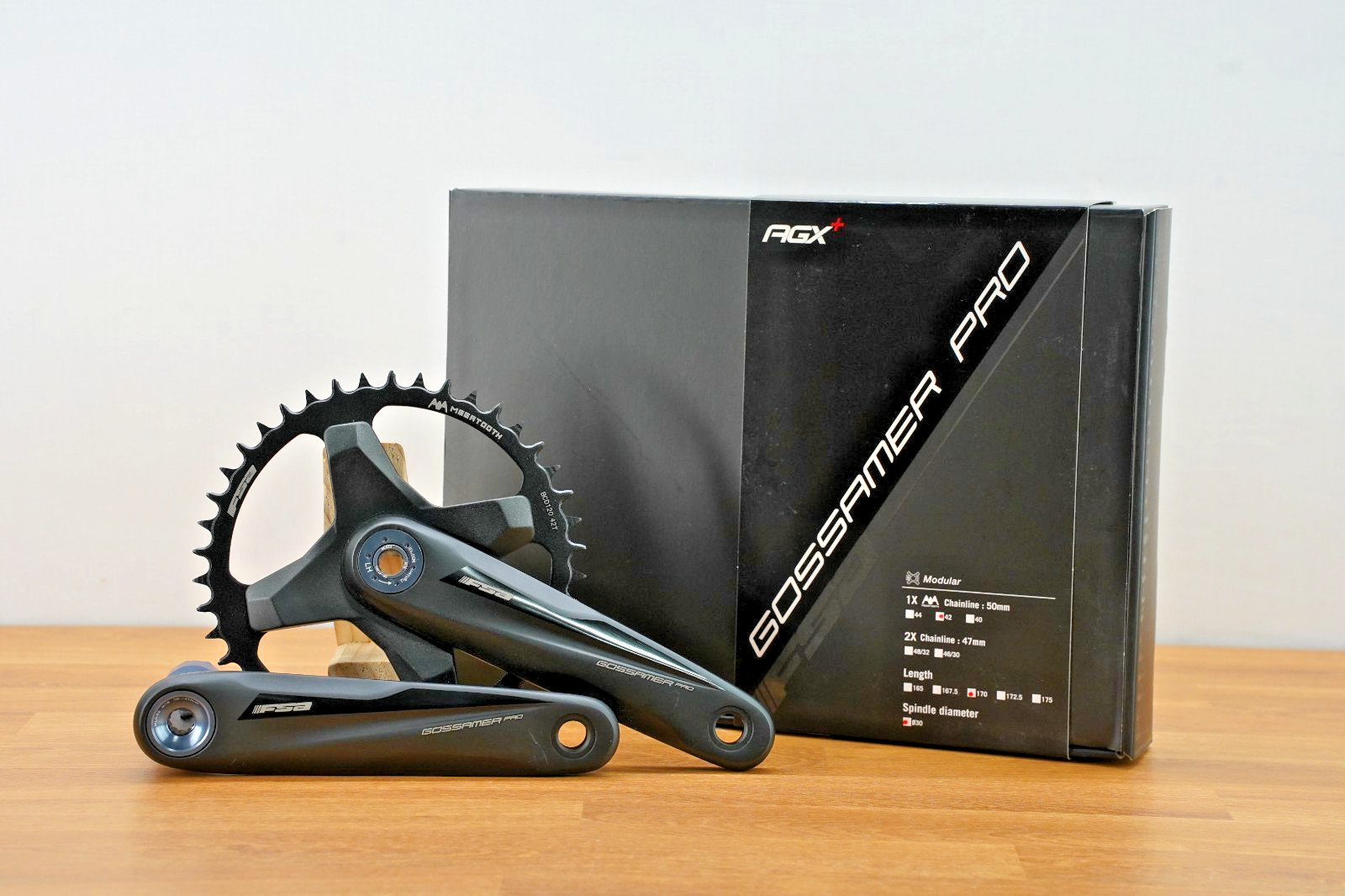 FSA Gossamer Pro Crankset 1x – 170mm 42t – NEW