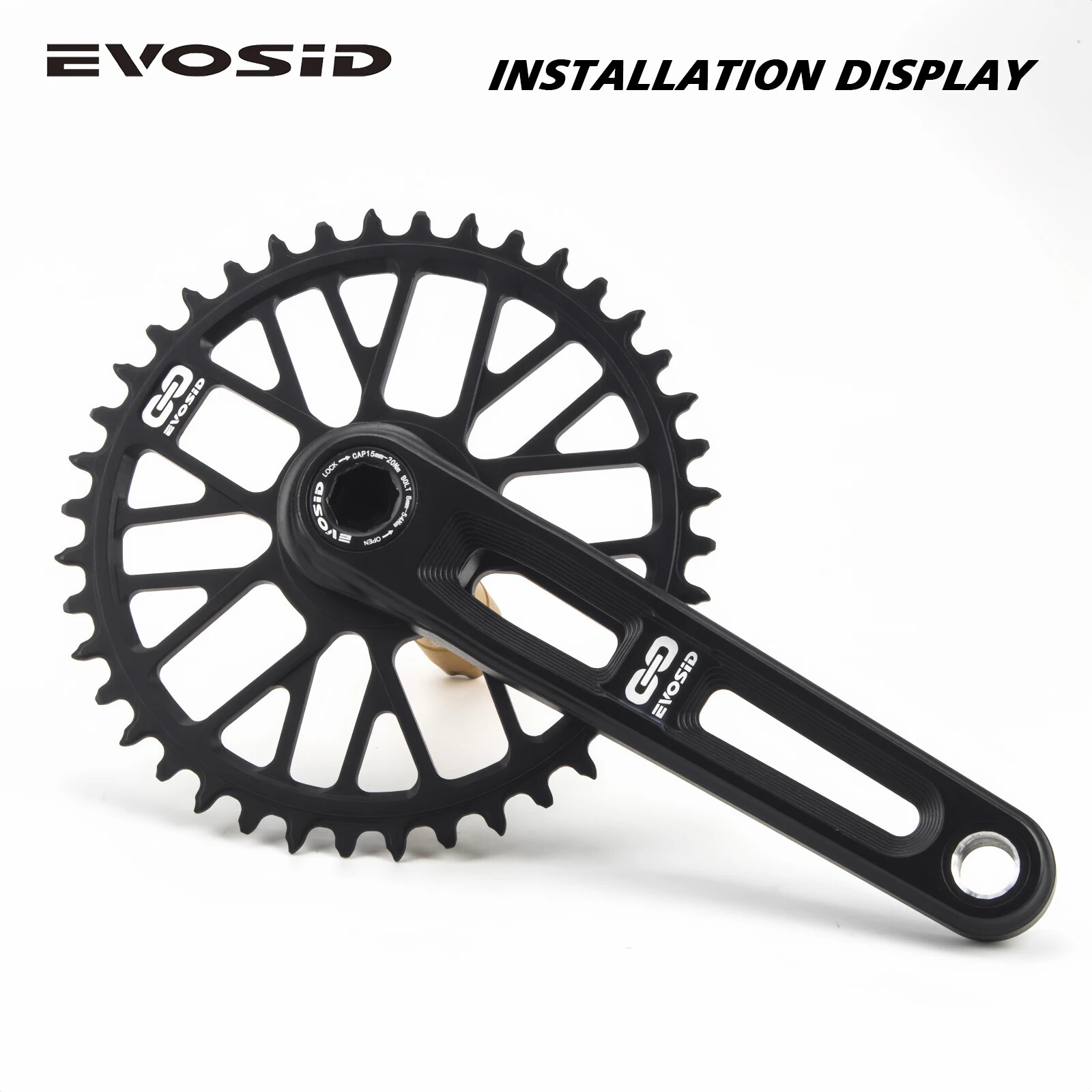 Folding Gravel Road Bike Chainring 42T 44T 46T 48T Crown Narrow Wide Sprocket