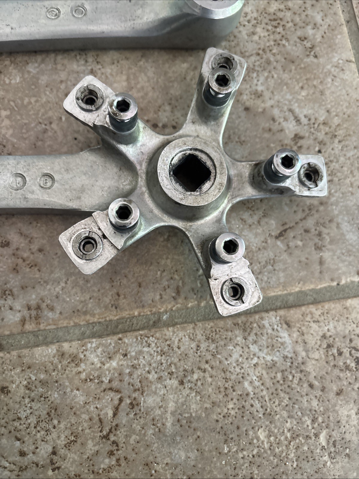 Shimano Deore FC—MT60 175mm Crank Arms 110bcd Triple Vintage Square Taper