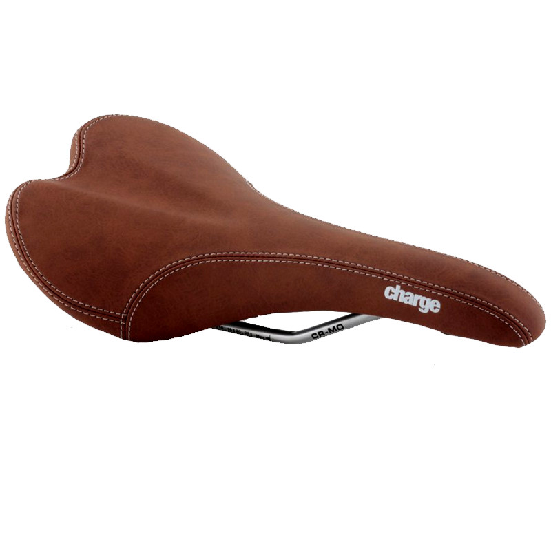 Charge Spoon Bicycle Saddle DARK Brown CrMo Rails Road Mountain Enduro XC Mtb