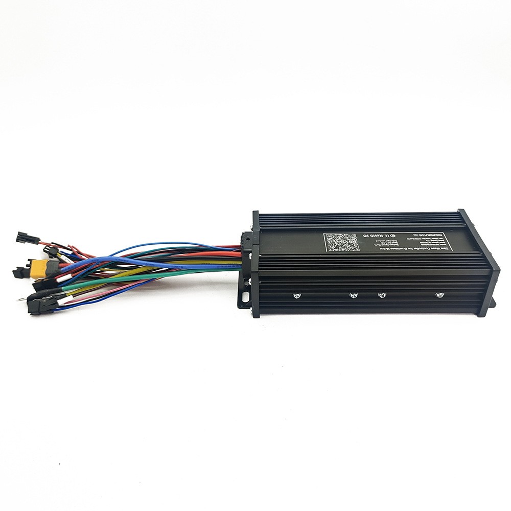 E-Bike 36V 48V 52V 35A 750W-1500W Sine Wave Controller+EN06/SW900/UKC1 Display