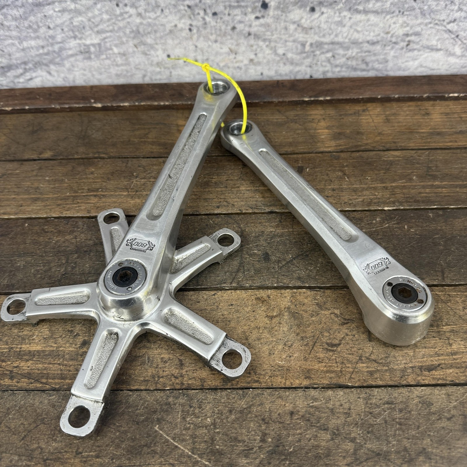 Vintage Shimano 600 Arabesque Crankset 170mm Old School BMX 130 BCD Japan