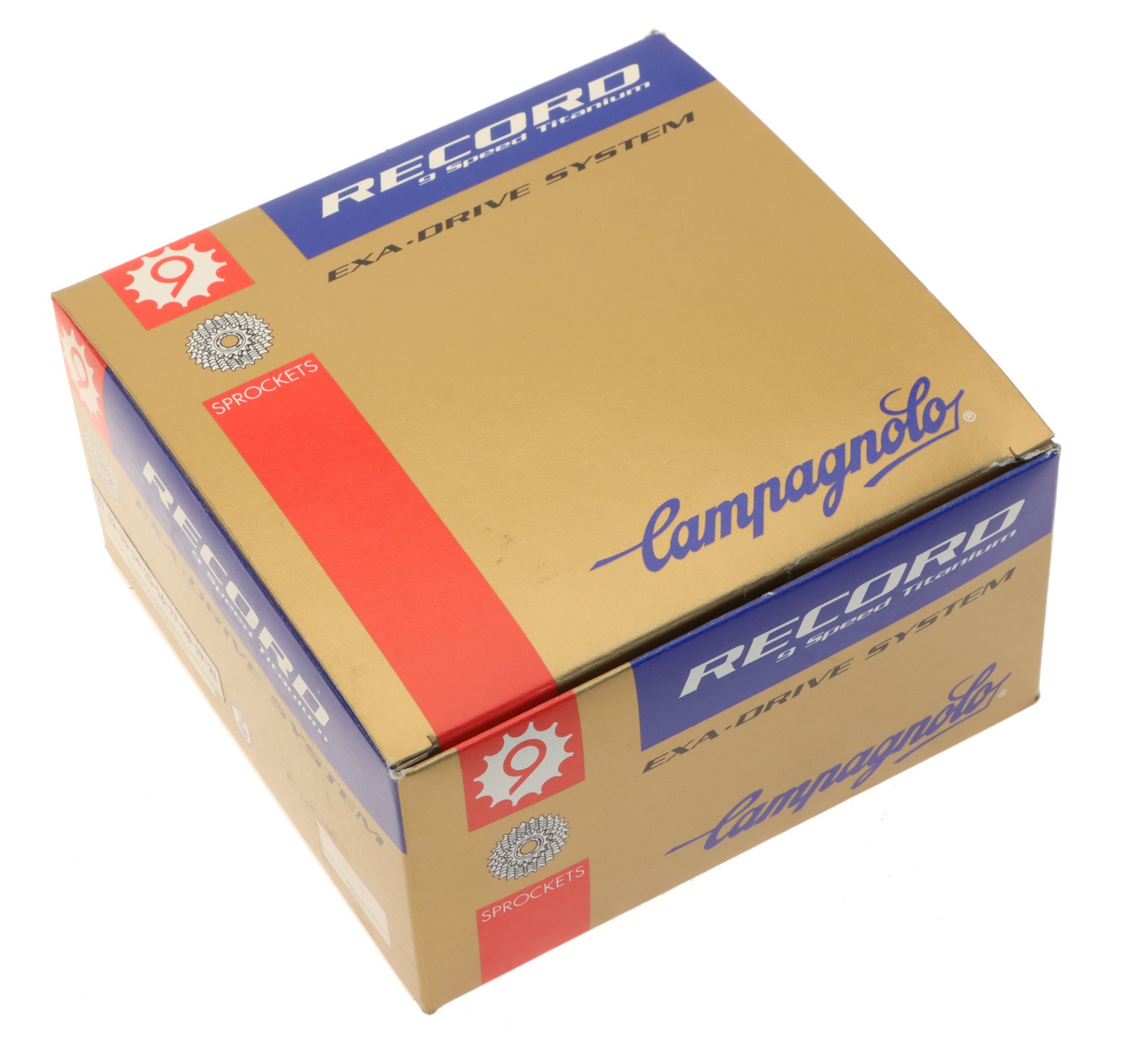 Campagnolo Record Titanium 9 Speed Cassette 12/21T Exa-Drive NOS NEW NIB