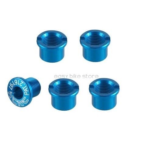 5Pair KCNC Chainring Crank Bolts Set For Shimano ROAD BIKE M8.5mm BLUE /USPS