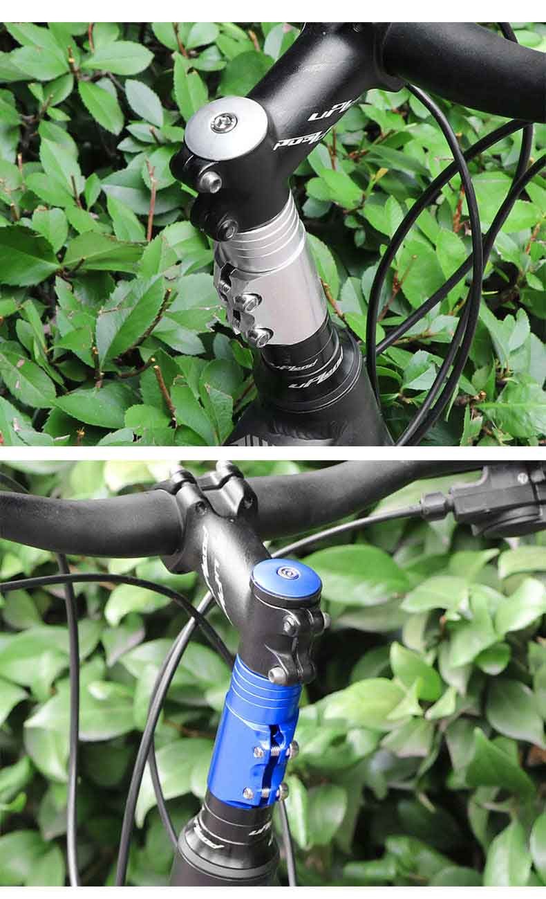Aluminum Alloy MTB Fork Steerer Tube Extender Handlebar Riser Stem Raiser