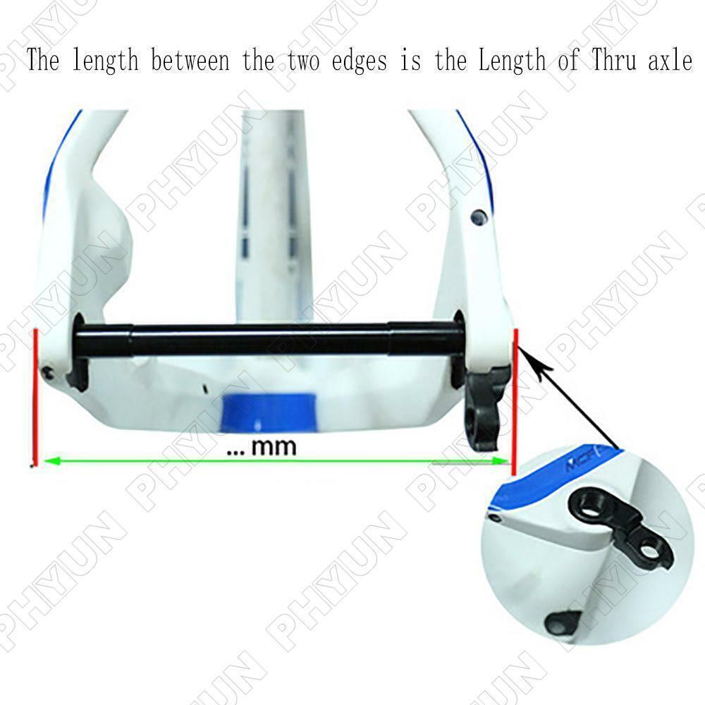1x Rear Thru Axle Length-162mm Thread Pitch -1.5mm For Mountain Bike Road Bike