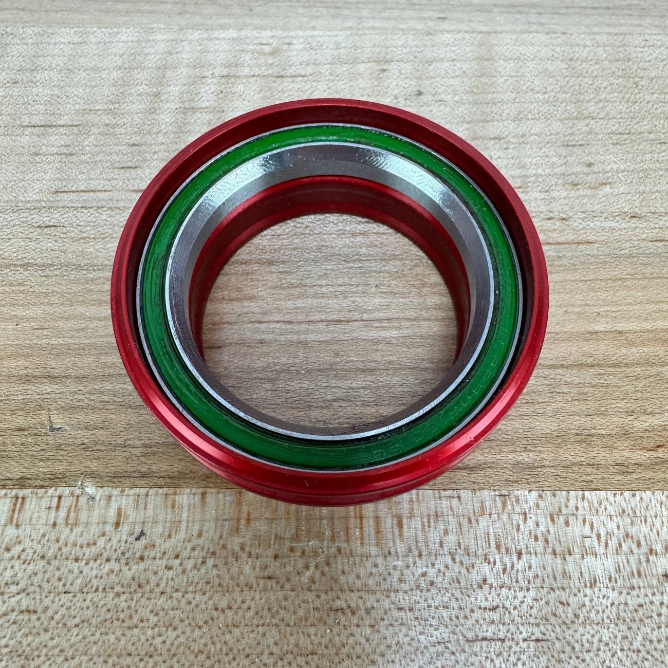 Wolf Tooth EC44/40 Red Upper Headset Bearing and Cup 45g