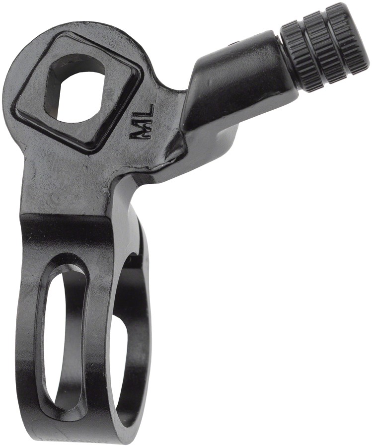 microSHIFT Mountain Pull Thumb Shifter Mounts Set Lightweight Alloy, 22.2mm