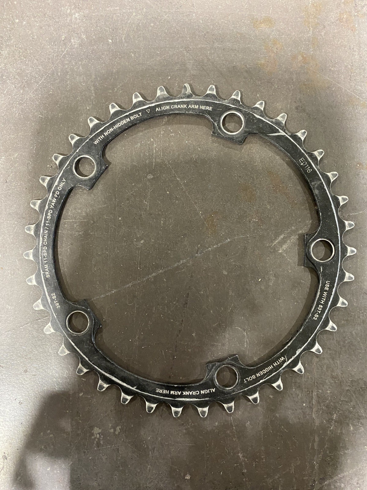 SRAM Force22 Chainring Set 53/39t 130 BCD 11 Speed X-Glide