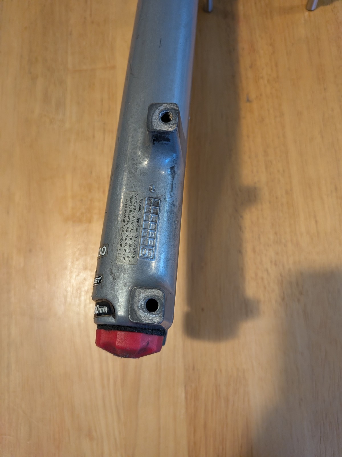 Vintage Manitou Black Elite Fork 1 1/8″ Threadless 26″ 80/100 Adjustable Travel