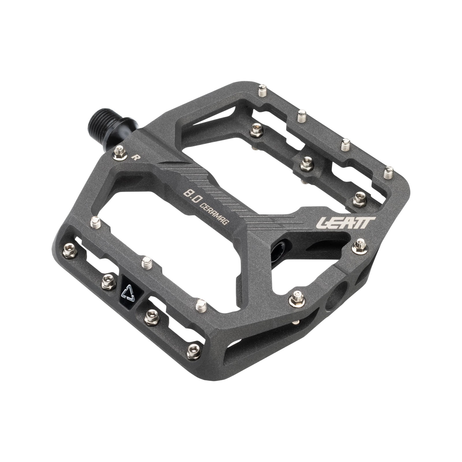 Leatt CeraMAG AllMtn 8.0 Flat Pedals – Wide 114x107mm CeraGrey