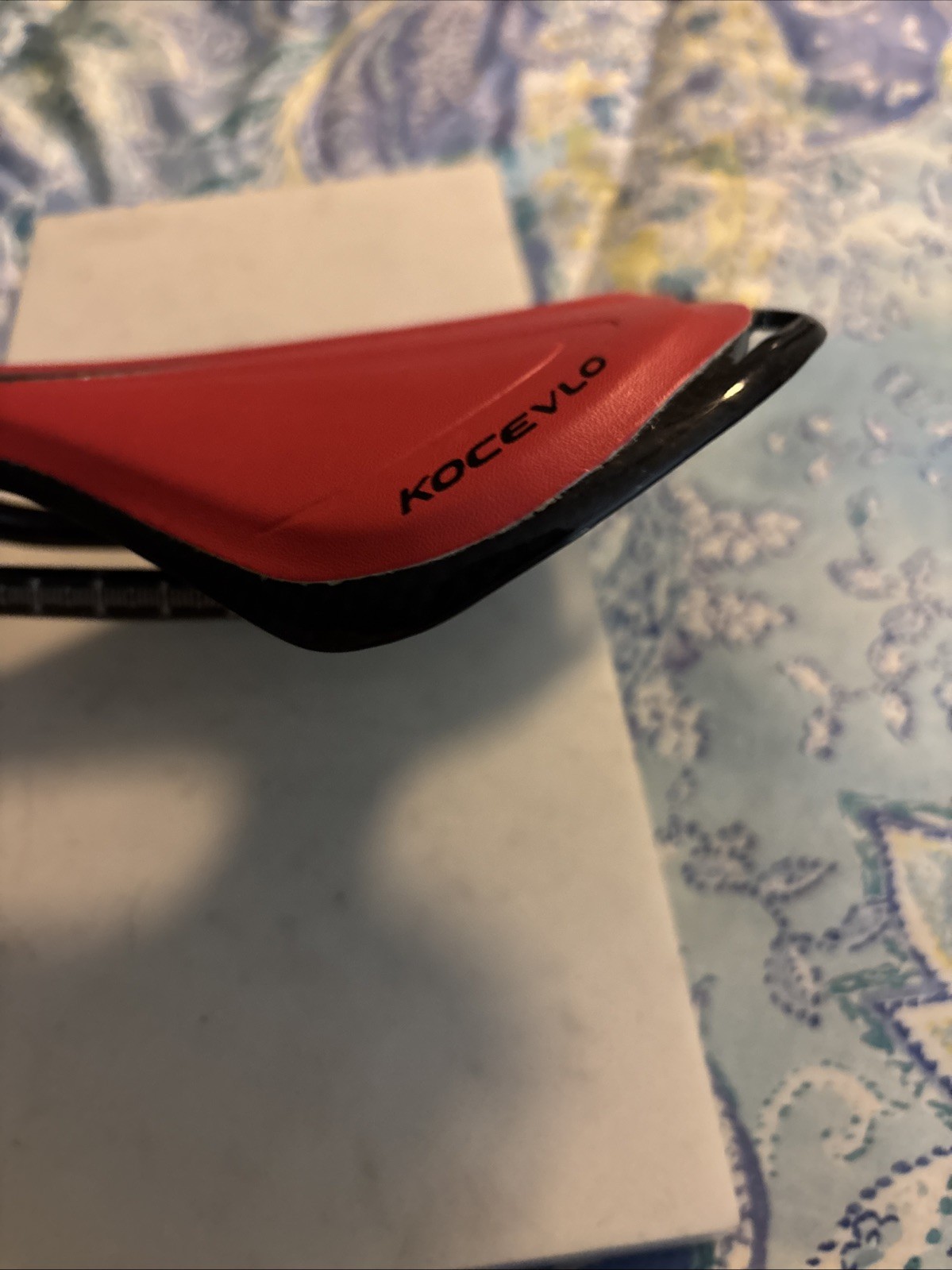 Kocevlo 3D Printed Carbon Saddle Road Bike 142mm 130 Grams