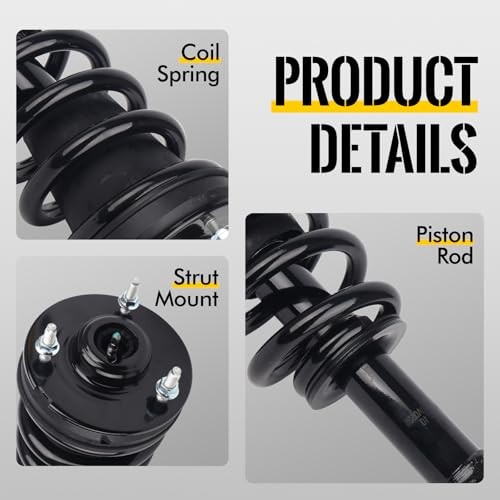 Front Pair Complete Struts Shock Absorber fit for Chevy Silverado 1500/ GMC