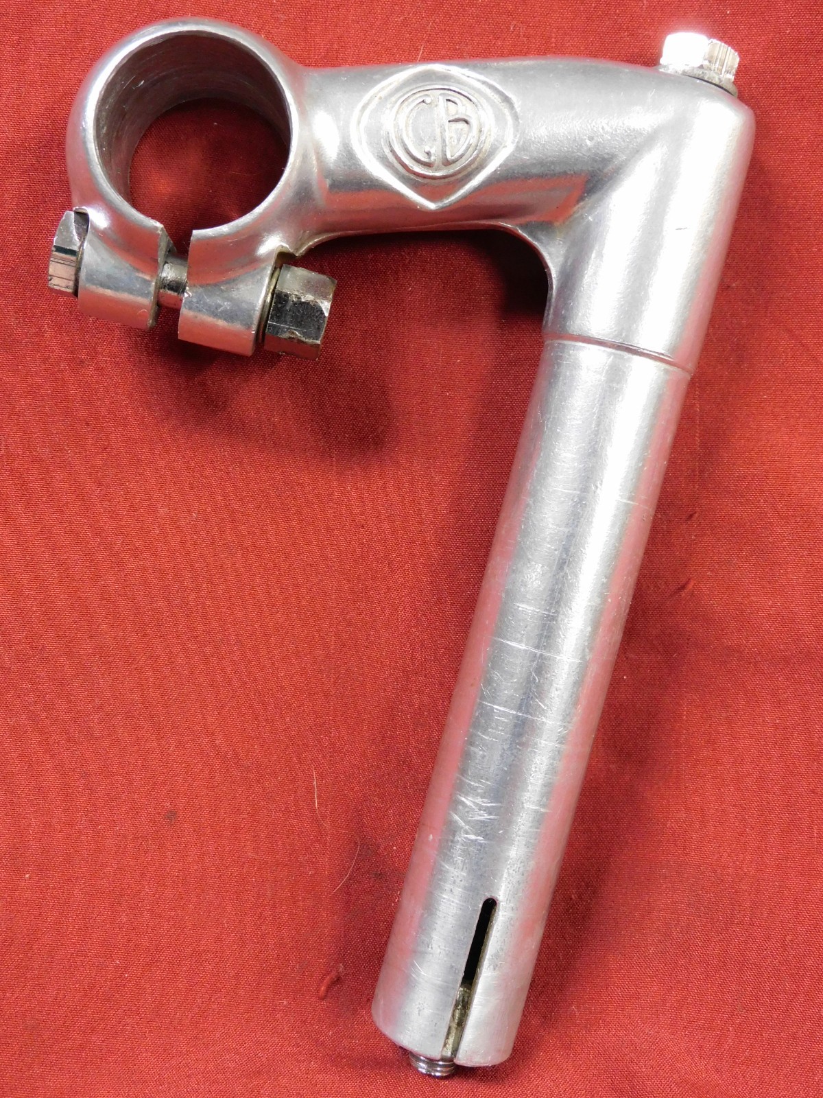 1970’s Vintage GB Gerry Burgess 7.5 cm Forged Silver Alloy Stem 75 mm x 25.4 mm