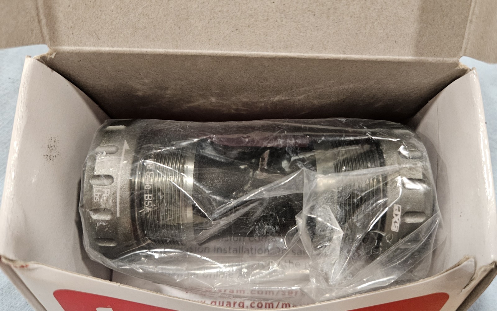 SRAM 00.6415.045.000 GXP English BSA 68mm MTB & Road Bottom Bracket – NEW