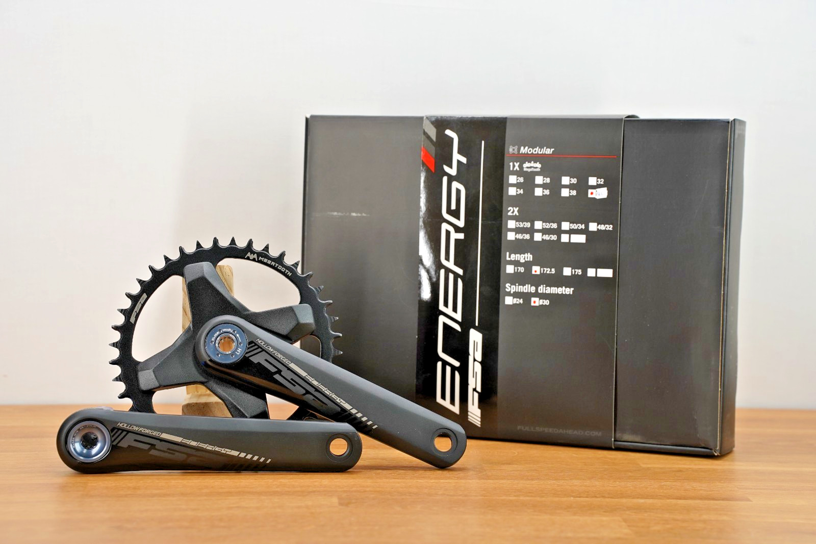 FSA Energy AGX+ 1x Crankset – 40T – 172.5 – NEW