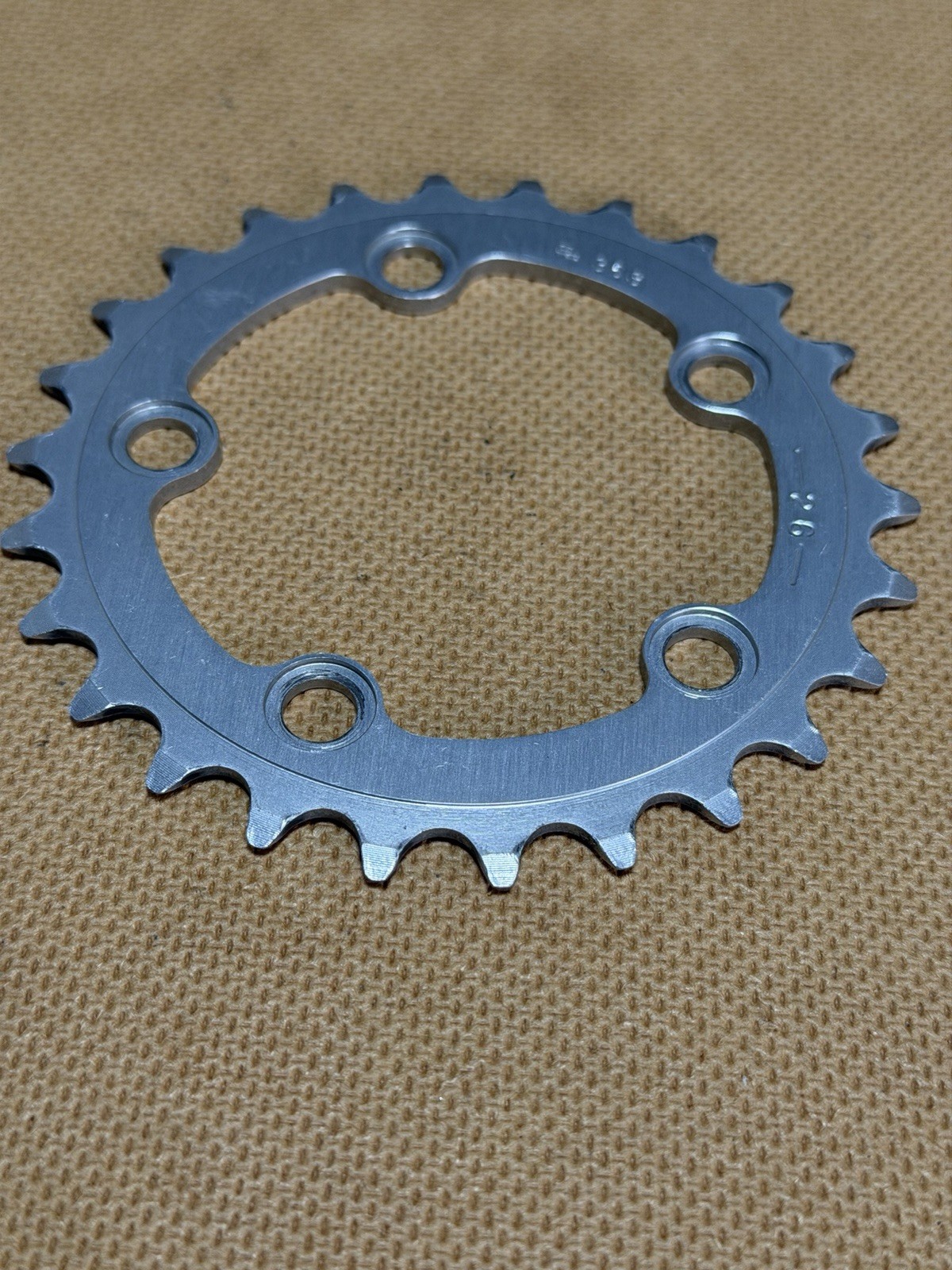 Vintage SR Sakae Ringyo RoundTech 26T Chainring BCD 74