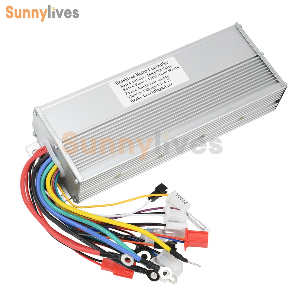 Brushless Controller 36V48V60V64V72V 350W 500W-1500W 5000W for Electric Bicycle