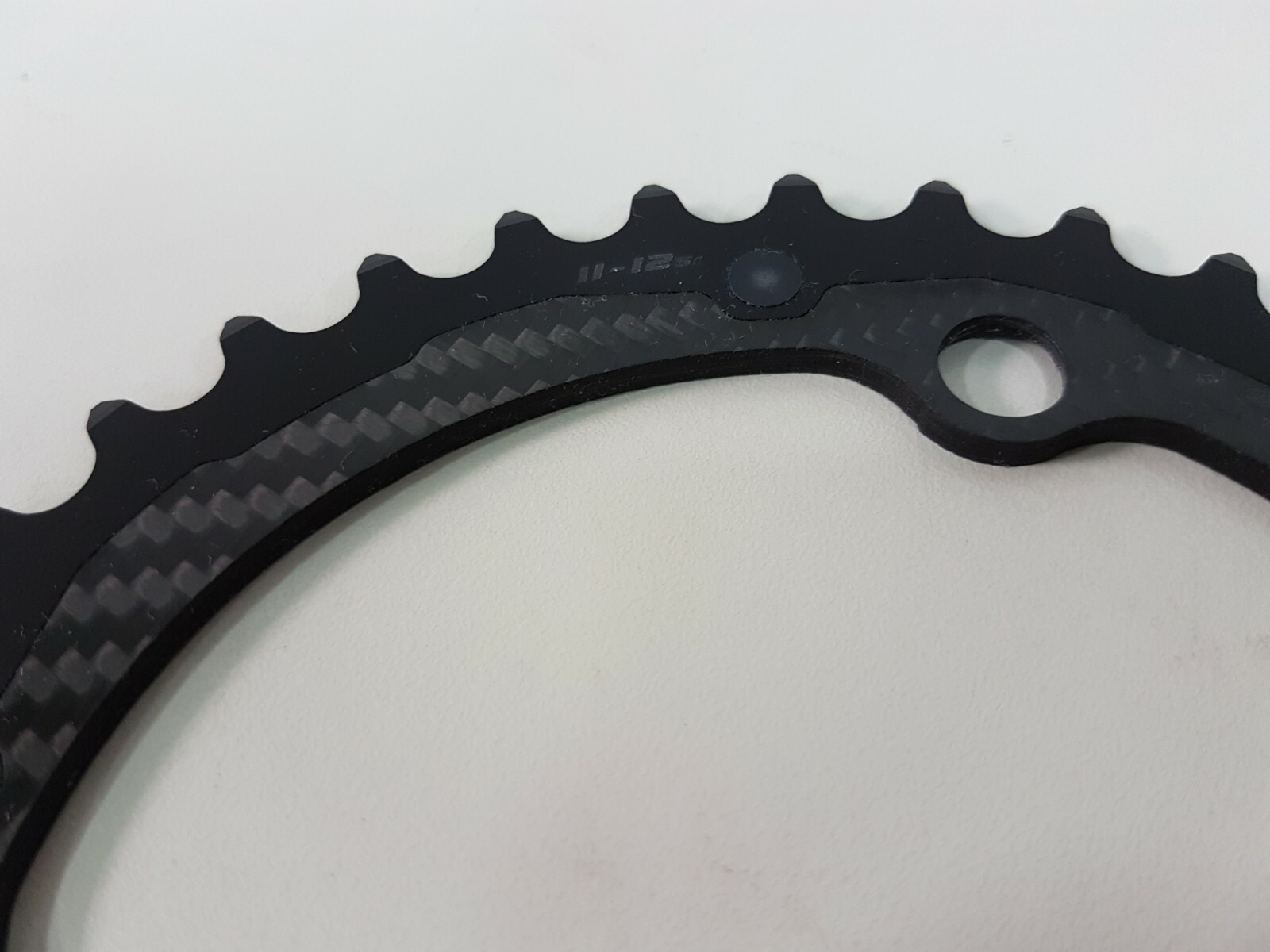 Carbon-Ti X-CarbonRing BCD110x4Bolt Road Inner Chainring Black (34T,36T,39T,40t)