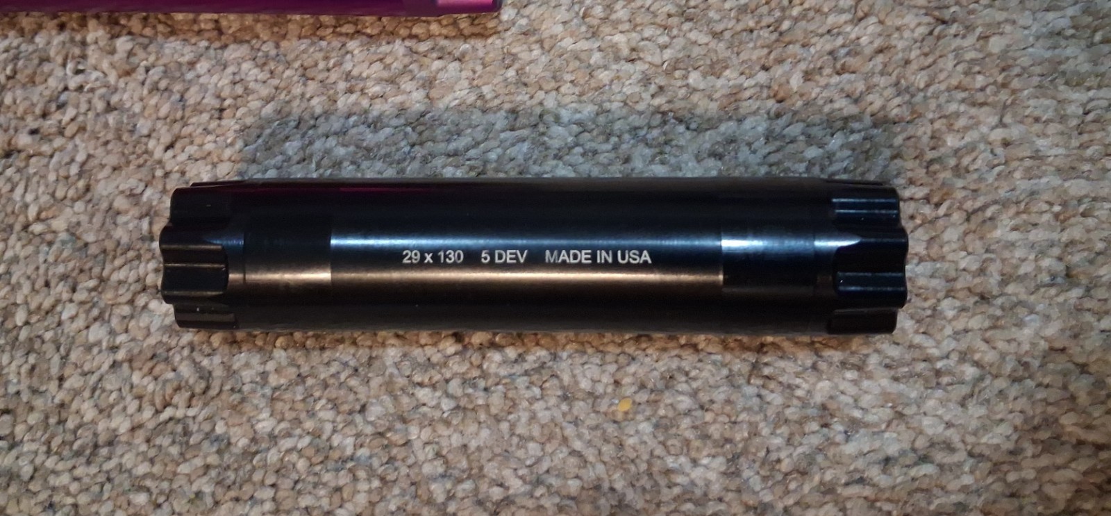 NEW 5Dev Crank DUB Spindle 29 x 130 Black Made in the USA