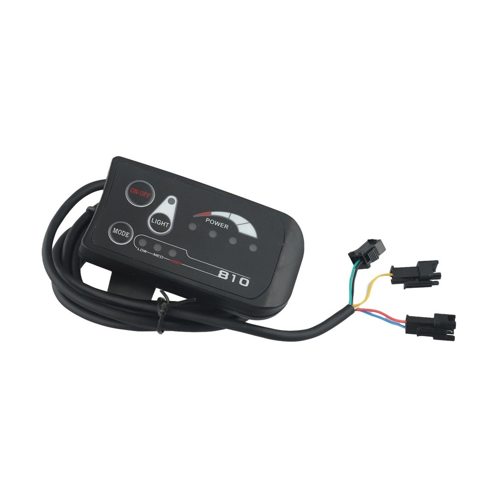 36V Electric Bicycle E-Bike Display 810-LED Display Controller Panel