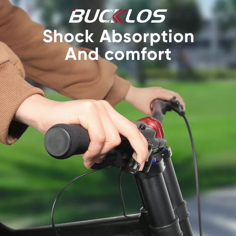 Bicycle Handlebar Grips Ergonomic Lock-on Cycling Bike Grips Anti-Slip BUCKLOS