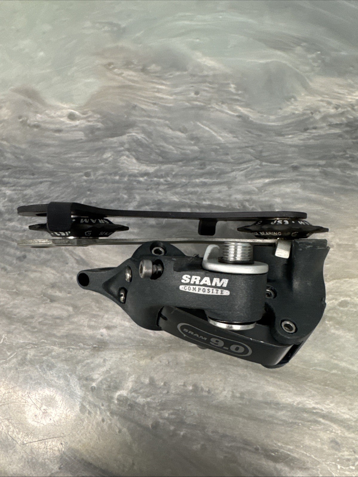 SRAM ESP 9.0 Rear Derailleur Carbon Composite Long Cage 90’s MTB #103