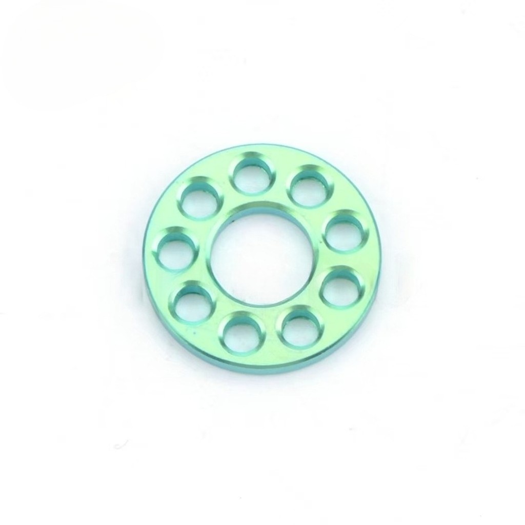 10pcs/lot Titanium Bolts Screws Washer M6M8 M10 Porous Drilled Spacer Ti Washers