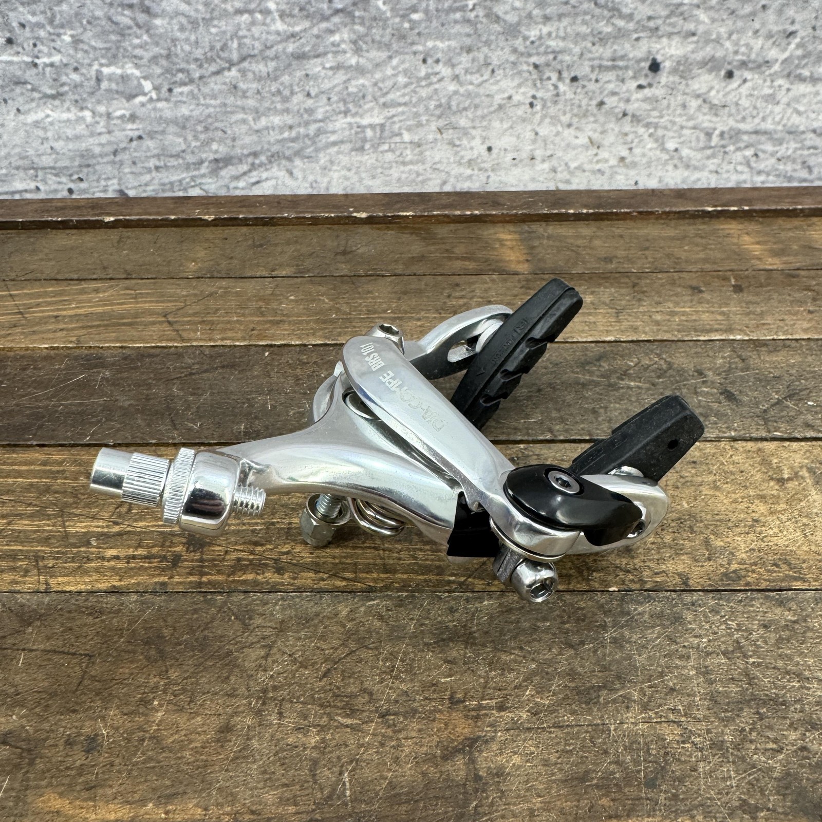 Dia-Compe BRS101 Caliper Brake Rear Silver Road Racing Bike Side Pull Pads
