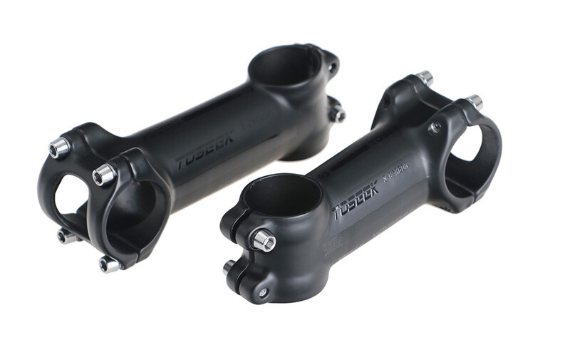 TOSEEK Aluminum Bicycle Stem 6°/17° MTB Road Biek Handlebar Stem 31.8*60-120mm