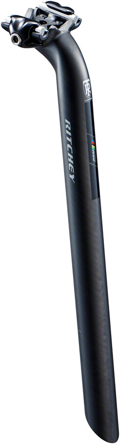 Ritchey WCS Carbon 1-Bolt Seatpost 27.2 350mm 25mm Offset Black SideBinder Clamp