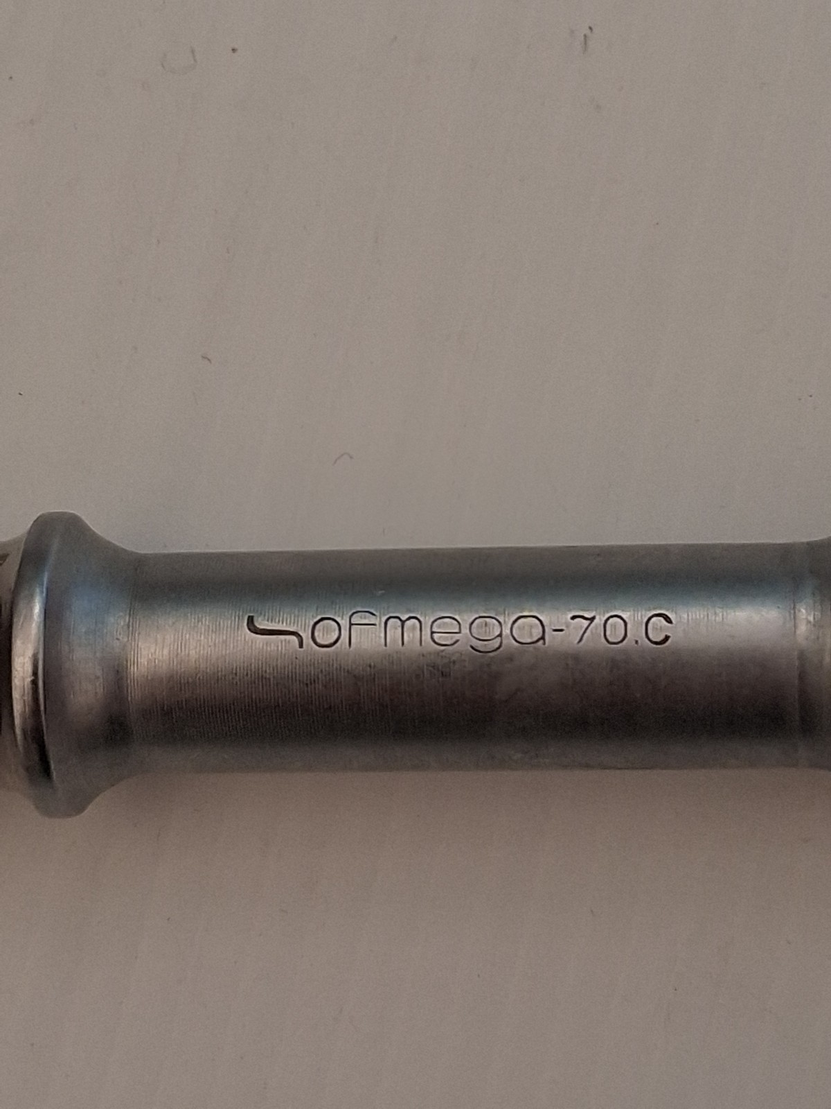 Ofmega Bottom Bracket Complete Italian Threaded Very Good Condition Campagnolo